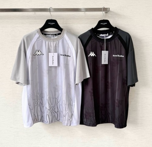 (AR 공장) ACNE. 조인트 스플라이싱 스포츠 반팔티(2color)
