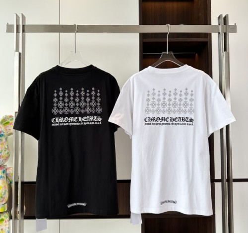 (V 공장) 크롬하츠 산스크리트 프린트 반팔티(2color)