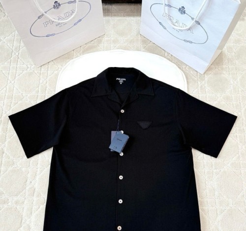 (AR 공장) PRDA. 25SS 루즈핏 버튼 반팔 셔츠