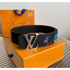 (에이미 공장) 루이비통 2021ss 셰이프 퍼펫 리버서블 벨트 4cm(2color)