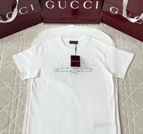 (AR 공장) GU. 25SS 더블 G 핫 다이아몬드 반팔