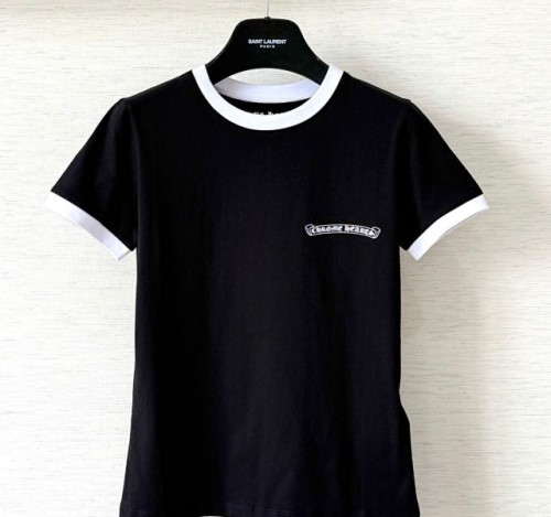 (AR 공장) 크롬하츠 25SS 산스크리트 컬러 로고 반팔(2color)