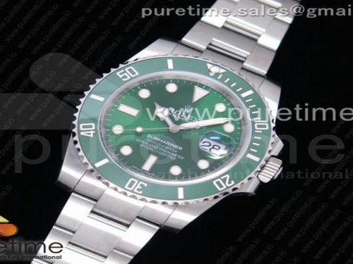 ★NAIL공장 롤렉스 서브마리너 그린 904L _ Submariner 116610 LV Green Ceramic NAIL Maker 904L 11 Best Edition on SS Bracelet SA3135