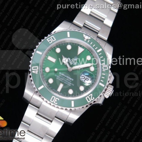 ★NAIL공장 롤렉스 서브마리너 그린 904L _ Submariner 116610 LV Green Ceramic NAIL Maker 904L 11 Best Edition on SS Bracelet SA3135