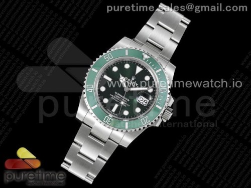 GM공장 롤렉스 서브마리너 그린 40MM 브슬 _ Submariner 116610 LV Green Ceramic CF Bezel 904L Steel GMF 11 Best Edition VS3135