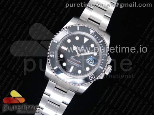 GM공장 롤렉스 서브마리너 데이트 Submariner 126610 LN GM Maker 904L Steel Edition Black Dial on SS Bracelet A2824