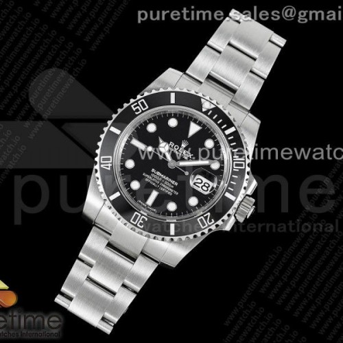 JD공장 롤렉스 서브마리너 블랙데이트 브슬 _Submariner 116610 LN Black Ceramic 904L Steel JDF11 Best Edition VR3135