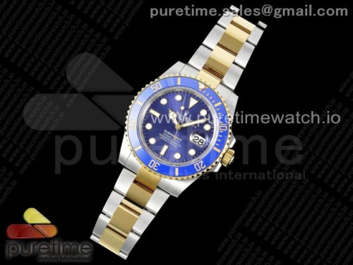 JD공장 롤렉스 서브마리너 신형 41MM 청콤 블루콤비 포금 _ Submariner 41mm 126613 LB SSYG Wrapped Gold Blue Ceramic 904L Steel JDF 11 Best Edition VR3235