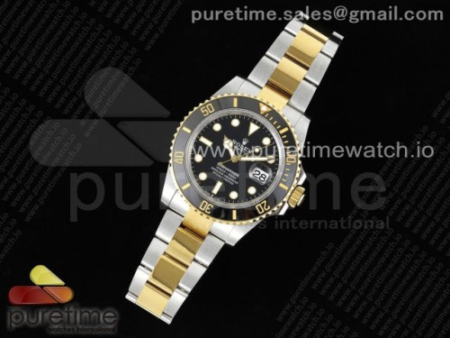 JD공장 롤렉스 서브마리너 신형 41MM 흑콤 블랙콤비 _ Submariner 41mm 126613 LN SSYG Black Ceramic 904L Steel JDF 11 Best Edition VR3235