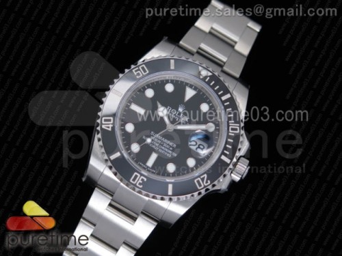 VR공장 롤렉스 서브마리너 블랙데이트 Submariner 116610 LN Black Ceramic VRF 1_1 Best Edition on SS Bracelet A2836 MAX Version