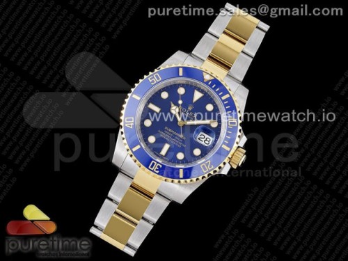 VS공장 롤렉스 서브마리너 청콤 블루 콤비 옐로우골드 VS3135 _ Submariner 116613LB Blue Ceramic 904L SteelYG VSF 11 Best Edition Blue Dial VS3135