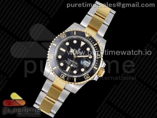 VS공장 롤렉스 서브마리너 흑콤 블랙 콤비 옐로우골드 VS3135 _ Submariner 116613 LN SSYG Black Ceramic 904L Steel VSF 11 Best Edition VS3135