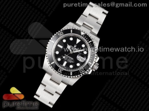 ZR공장 롤렉스 서브마리너 블랙 데이트 40MM 3135 _ Submariner 116610 LN Black Ceramic ZRF 11 Best Edition on SS Bracelet VR3135 (CF Bezel)
