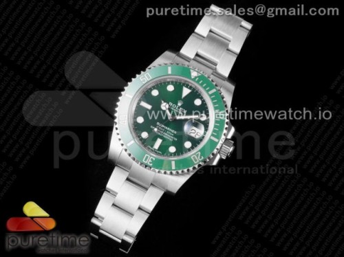 ZZ공장 V3 롤렉스 서브마리너 그린다이얼 브슬 904L 2836 _ Submariner 116610 LV Green Ceramic ZZF 904L 11 Best Edition on SS Bracelet A2836 V3