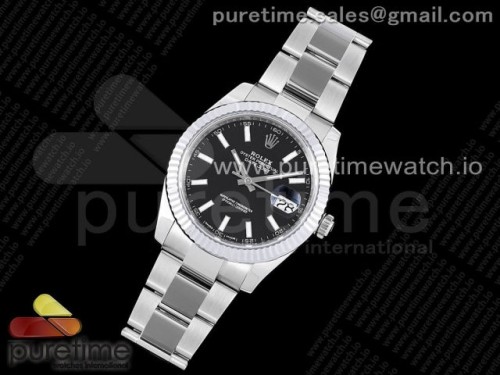 VS공장 롤렉스 데이저스트 41MM 블랙바인덱스 오이스터브슬 VS3235 _ DateJust 41 126334 904L SS VSF 11 Best Edition Black Dial on Oyster Bracelet VS3235