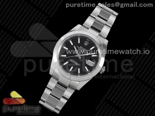 VS공장 롤렉스 데이저스트 41MM 블랙바인덱스 오이스터브슬 돔베젤 VS3235 _ DateJust 41 126330 904L SS VSF 11 Best Edition Black Dial on Oyster Bracelet VS3235