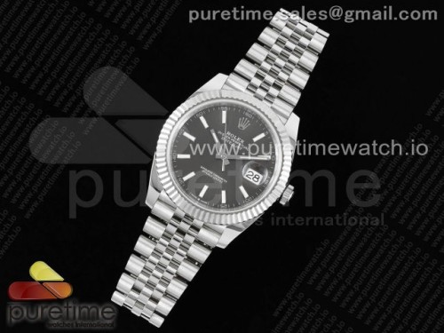 클린공장 롤렉스 데이저스트 41MM 그레이바인덱스 플루티드 3235 _ DateJust 41 126334 Clean 11 Best Edition 904L Steel Gray Stick Dial on Jubilee Bracelet VR3235