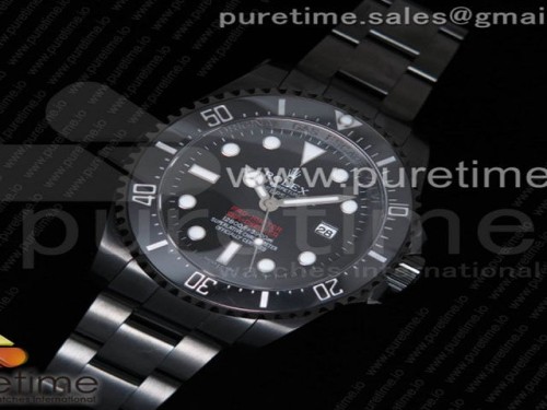 ★롤렉스 씨드웰러 116660 프로헌터 더블 레드 올블랙 블랙 다이얼 브레이슬릿 Pro Hunter Deepsea Double Red 116660 PVD All Black Black Dial on PVD Bracelet SA3135