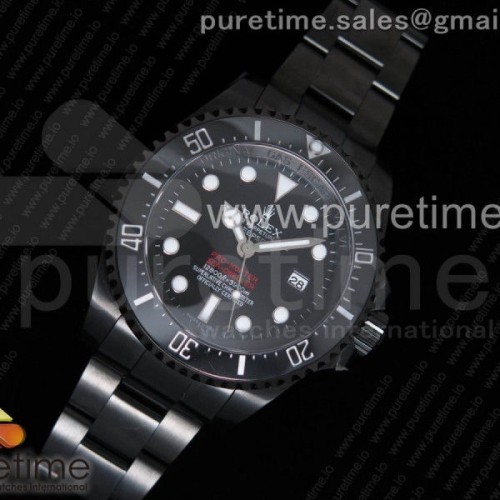 ★롤렉스 씨드웰러 116660 프로헌터 더블 레드 올블랙 블랙 다이얼 브레이슬릿 Pro Hunter Deepsea Double Red 116660 PVD All Black Black Dial on PVD Bracelet SA3135
