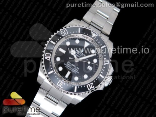 VR공장 롤렉스 씨드웰러 116660 블랙 다이얼 브레이슬릿Sea-Dweller 116660 VRF 1_1 Best Edition Black Dial on SS Bracelet A2836