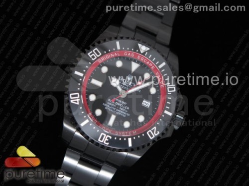 VR공장 롤렉스 씨드웰러 밤포드 _ 브슬 Sea-Dweller 116660 Bamford PVD VRF Best Edition Black Dial on SS Bracelet A2836 MAX