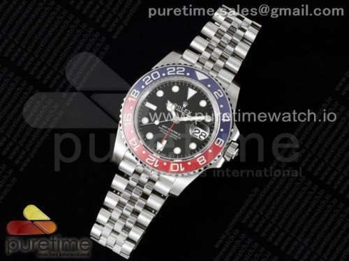 JD공장 롤렉스 GMT마스터2 팹시 블랙다이얼 쥬빌레 3285 _ GMT Master II 126710 BLRO 904L SS JDF 11 Best Edition Black Dial on Bracelet VR3285 CHS