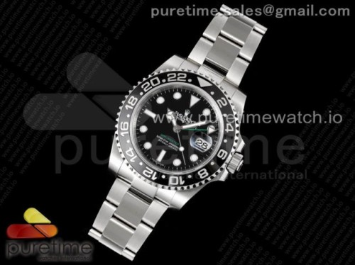 VR공장 V2 롤렉스 GMT마스터2 블랙 브슬 _ GMT-Master II 116710 LN Black Ceramic 904L Steel VRF 11 Best Edition SA3186 CHS V2 (CF Bezel)
