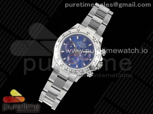 VR공장 롤렉스 데이토나 블루다이얼 브슬 7750 _ Daytona 116509 VRF 11 Best Edition Blue Dial on SS Bracelet A7750