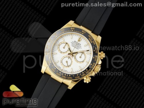 VS공장 Daytona 126518 VSF 11 Best Edition White Dial on Oysterflex Strap VS4131 V2 (Weighted)