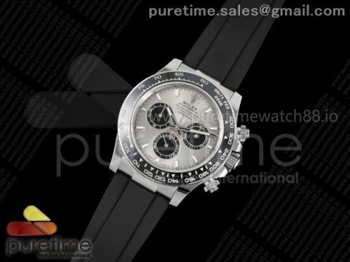 VS공장 롤렉스 데이토나 텅스텐 정품금통무게 재현 최신형 버전 Daytona 126519 VSF 11 Best Edition GrayBlack Dial on Oysterflex Strap VS4131 V2 (Weighted)