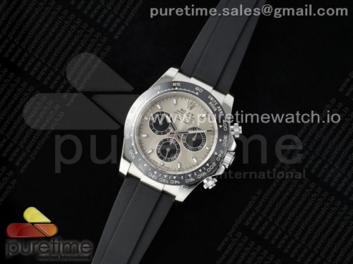 ZF공장 롤렉스 데이토나 116519 텅스텐 4130무브먼트 Daytona 116519 LN ZF 1_1 Best Edition Gray Dial on Oysterflex Strap SH4130 (Gain Weight)