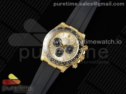 클린공장 롤렉스 데이토나 골드 신형 2023 Daytona 126518 Clean 11 Best Edition YG Dial on Oysterflex Strap SH4131