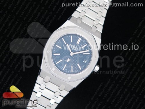 JF공장 오데마피게 로얄오크 15202 39MM 블루 Royal Oak 39mm 15202 SS JF 1_1 Best Edition Blue Textured Dial on SS Bracelet A2121