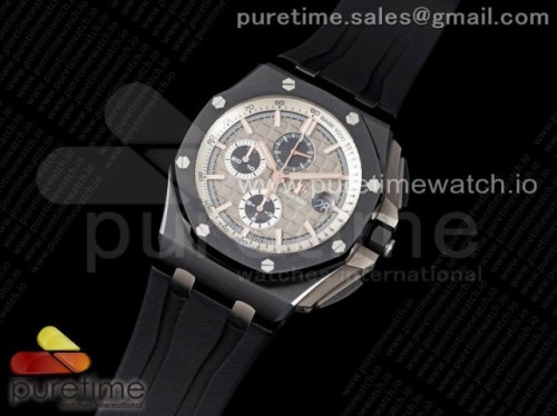 JF공장 오데마피게 로얄오크 오프쇼어 44MM 블랙 세라믹 독일에디션 러버 _ Royal Oak Offshore 44mm Black Ceramic Germany Edition JF 11 Best Edition on Rubber Strap A3126 V2