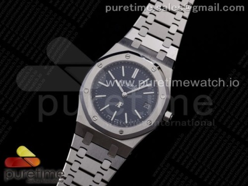 KZ공장 오데마피게 로얄오크 15202 블루 다이얼 브슬 _ Royal Oak 39mm 15202 SS KZF 11 Best Edition Blue Textured Dial on SS Bracelet A2121