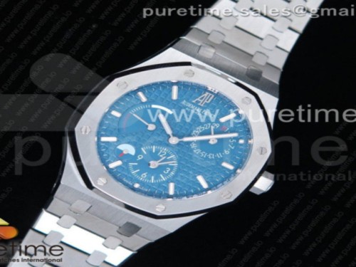 TWA공장 오데마피게 로얄오크 41MM 26120 블루다이얼 _ 브슬 Royal Oak 41mm 26120 SS TWA Best Edition Blue Dial on SS Bracelet A2329