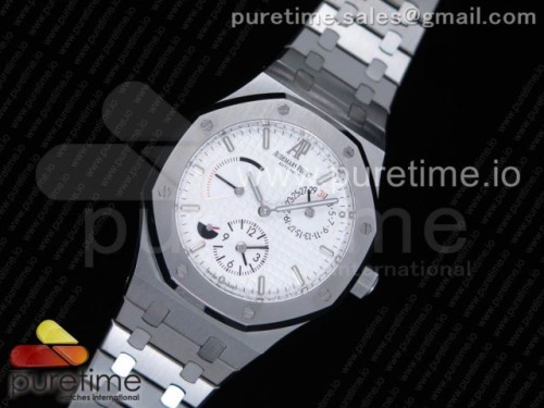 TWA공장 오데마피게 로얄오크 41MM 26120 화이트다이얼 _ 브슬 Royal Oak 41mm 26120 SS TWA Best Edition White Dial on SS Bracelet A2329