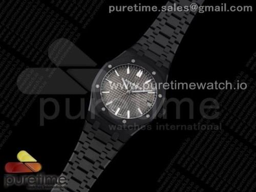 ZF공장 V2 오데마피게 로얄오크 15500 DLC 그레이다이얼 브슬 _ Royal Oak 41mm 15500 DLC ZF 11 Best Edition Gray Textured Dial on SS Bracelet A4302 V2