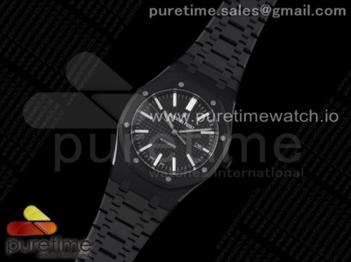 ZF공장 오데마피게 로얄오크 41MM 15400 DLC 블랙다이얼 _ Royal Oak 41mm 15400 DLC ZF 11 Best Edition Black Textured Dial on DLC Bracelet A3120