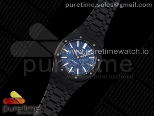 ZF공장 오데마피게 로얄오크 41MM 15400 DLC 블루다이얼 _ Royal Oak 41mm 15400 DLC ZF 11 Best Edition Blue Textured Dial on DLC Bracelet A3120