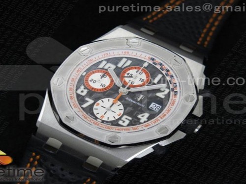 JF공장 오데마피게 로얄오크 오프쇼어 젠틀맨 드라이버  가죽 Royal Oak Offshore Gentleman Driver JF 11 Best Edition on Black Leather Strap A7750