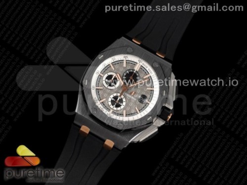JF공장 V2 오데마피게 로얄오크 오프쇼어 44MM 블랙세라믹 독일에디션 그레이다이얼 러버 _ Royal Oak Offshore 44mm Black Ceramic Germany Edition JF 11 Best Edition on Rubber Strap A3126 V2