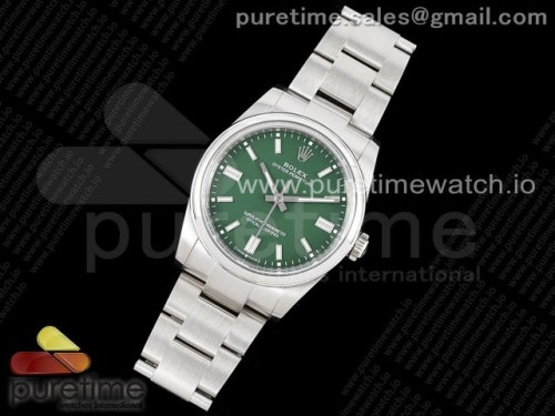GM공장 롤렉스 오이스터 퍼페츄얼 36MM 12600 그린다이얼 브슬 _ Oyster Perpetual 36mm 126000 GMF 11 Best Edition 904L Steel Green Dial on SS Bracelet SA3230