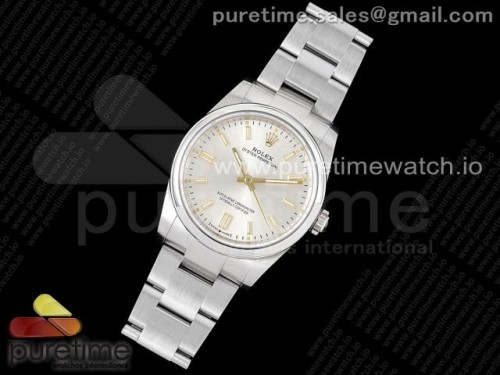 GM공장 롤렉스 오이스터 퍼페츄얼 36MM 12600 실버다이얼 브슬 _ Oyster Perpetual 36mm 126000 GMF 11 Best Edition 904L Steel Silver Dial on SS Bracelet SA3230