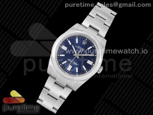 GM공장 롤렉스 오이스터 퍼페츄얼 124300 블루다이얼 브슬 _ Oyster Perpetual 41mm 124300 GMF 11 Best Edition 904L Steel Blue Dial on SS Bracelet SA3230
