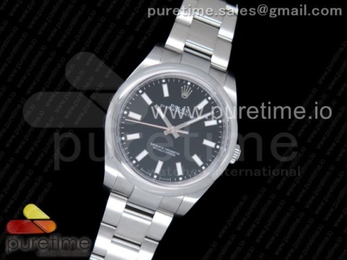 GM공장 롤렉스 오이스터퍼페츄얼 39MM 블랙다이얼 904L _ Oyster Perpetual 39mm 114300 GMF Best Edition Black Dial on SS Bracelet SA3132