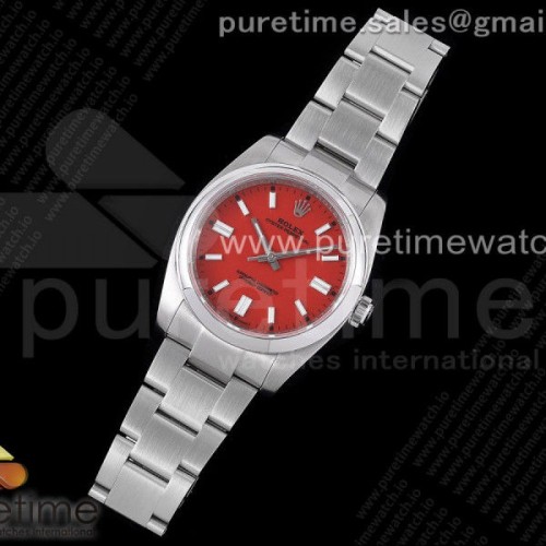 KR공장 롤렉스 오이스터퍼페츄얼 36MM 레드다이얼 브슬 _ Oyster Perpetual 126000 36mm KRF 11 Best Edition 904L Steel Red Dial A2824