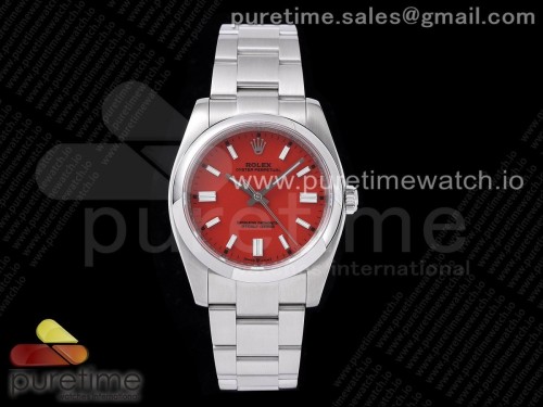 KR공장 롤렉스 오이스터퍼페츄얼 36MM 레드다이얼 브슬 _ Oyster Perpetual 126000 36mm KRF 11 Best Edition 904L Steel Red Dial A2824