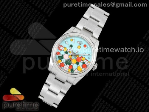VS공장 롤렉스 오이스터퍼폐츄얼 셀레브레이션 Oyster Perpetual 124300 41mm VSF 11 Best Edition 904L Steel Celebration Dial VS3235
