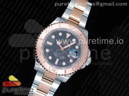 VR공장 롤렉스 요트마스터 116621 블랙 다이얼 _ 로즈골드 브슬 Yacht-Master 116621 SS_RG VRF 1_1 Best Edition Black Dial on SS_RG Bracelet A2836